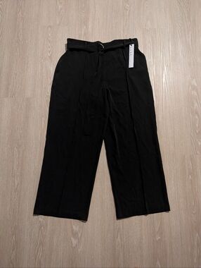 Nicole Miller Pants Women's Medium Belted Stretch NWT